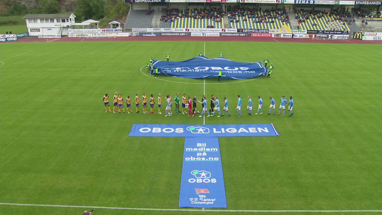Jerv - Sandnes Ulf 1-1